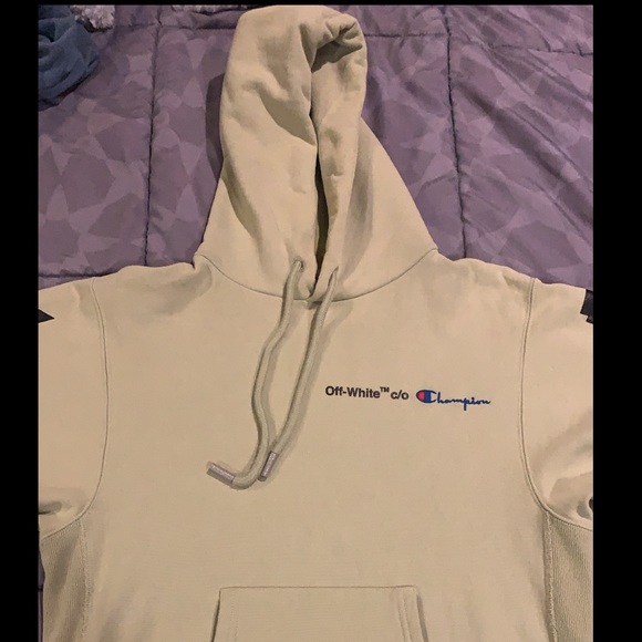 Off White Champion Hoodie - Picture 7 of 8